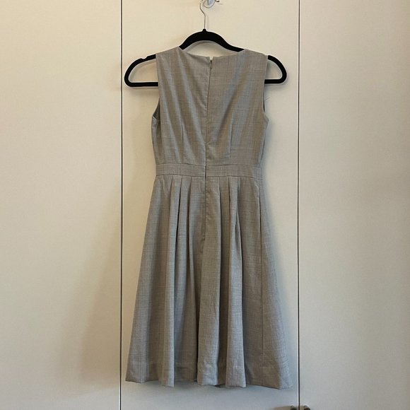 J Crew Light Grey Wool Dress - Picture 2 of 2
